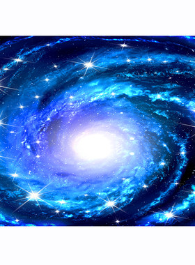 星空蓝办公室卧室铺满舞台地毯