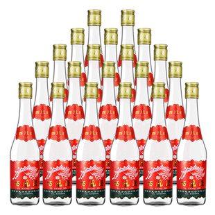西凤酒七两半45度绵柔凤香型375ml20瓶西风酒陕西光瓶白酒整箱