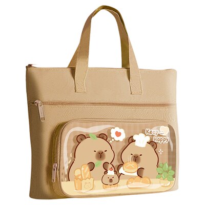 手提袋拎书袋小学生帆布袋男孩