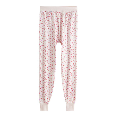 2条老年人女式秋裤100%全棉线裤