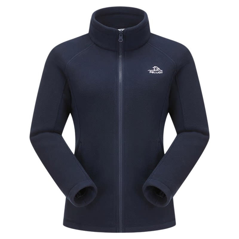 伯希和户外抓绒衣女立领防风徒步登山服吸汗保暖冲锋内胆运动外套