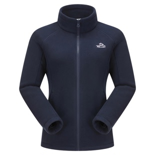 伯希和户外抓绒衣女立领防风徒步登山服吸汗保暖冲锋内胆运动外套