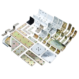 角码90度角铁L型家具连接件橱柜挂角桌椅板凳固定件支架