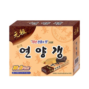 韩国进口海太元祖炼羊羹传统糕点红豆豆沙糖条小吃点心休闲零食