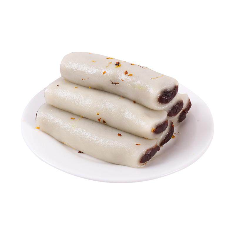 桂花条头糕手工上海风味江南特产城隍庙特色风味糕点苏式红豆沙味