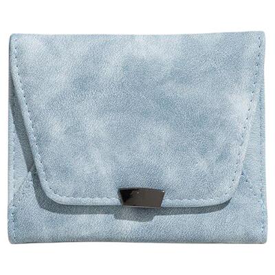 日本米拉MUL小众设计短款钱包女2026新款春夏迷你轻便多卡位卡包