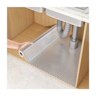 厨房水槽下防水防潮防霉贴纸橱柜铝箔纸防油垫纸厨柜专用柜子贴膜