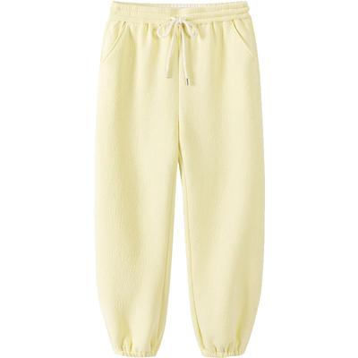 urlazh/有兰奶酪黄休闲裤