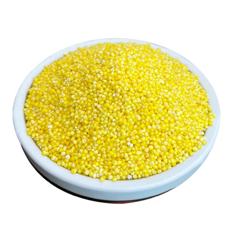 炫料鹦鹉鸟粮小米脱壳小米鸟食无壳谷子虎皮牡丹营养小米喂鸟粮食