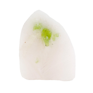 天然透辉石/尖晶石原石摆件水晶半宝石矿物晶体绿色石头原矿标本