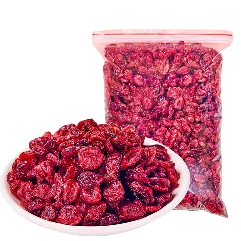 果匣子蔓越莓干250g果干休闲零食烘焙专用曲奇材料新鲜美味现摘