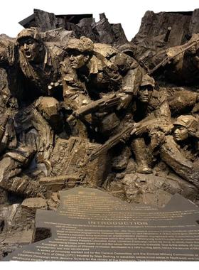 精雕宴玻璃钢铸铜展览馆