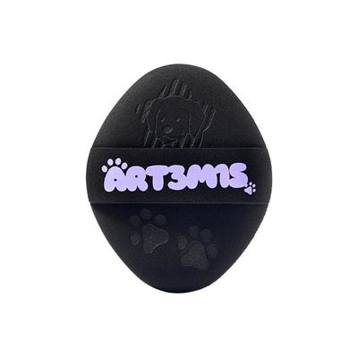 凹凸迷思黑贝贝粉扑超厚软弹