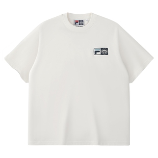 FILA FUSION | Mr Doodle联名斐乐情侣短袖2025秋新款休闲涂鸦T恤