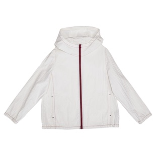 无色无味【春色寰游】女士外套2026春上新棉质撞色短款休闲薄上衣