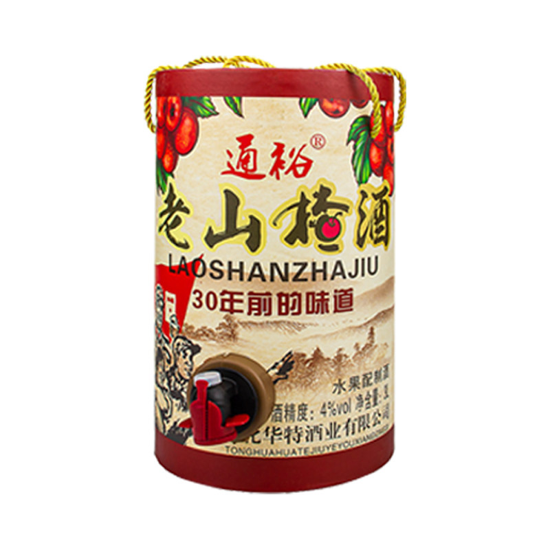 通裕桶装保健精酿微醺吉林山楂酒