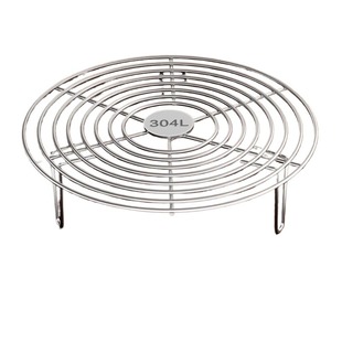 304不锈钢食品级蒸笼电饭煲蒸架隔水炖蒸片家用蒸锅篦炒锅蒸格