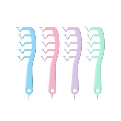 z字分发梳隐藏发缝神器宽齿梳子定型卷发梳刘海颅根蓬松消失旅行