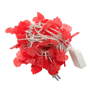 LED新年福字中国结串灯小闪灯串灯节日装饰灯串喜庆过年春节彩灯