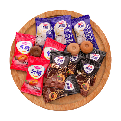 孕妇零食无糖硬糖牛奶味硬糖