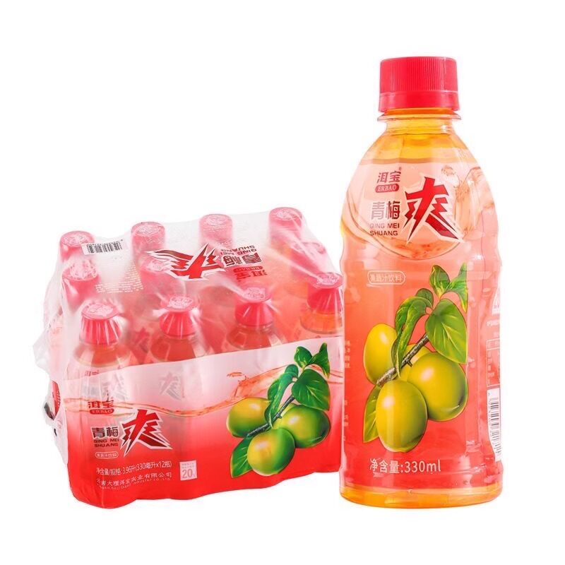 云南特产大理洱宝青梅爽风味饮品芒果汁酸角汁饮料整箱网红青梅汁