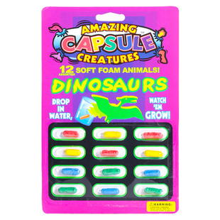 泡水膨胀胶囊洗澡玩具戏水海绵神器动物恐龙婴儿玩水儿童宝宝益智