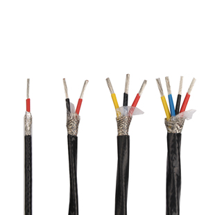 铁氟龙线屏蔽高温线电缆AFPF/KFFP镀锡耐磨屏蔽信号线工厂直销