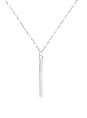 95纯银银极简风一字项链