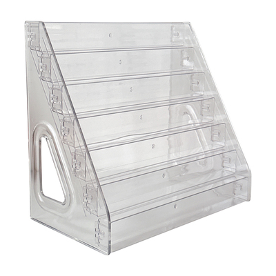 吧唧展示架桌面亚克力谷子收纳盒