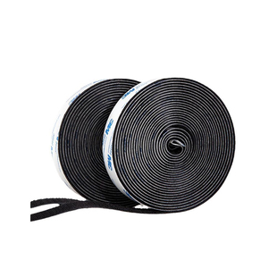 山泽3M双面强力背胶魔术贴高粘度5米理线带门窗纱帘防蚊自粘带