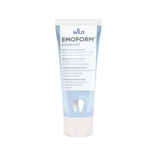 【自营】怀尔德瑞士蓝管钻石粉牙膏光泽提亮白齿面护龈含氟防蛀