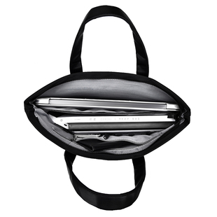 男士手提电脑包防水尼龙布商务公文包办公事包A4文件包定制logo