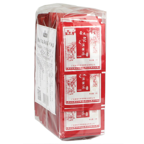 豪爽灵芝溪黄草茶野生溪黄草代用茶袋泡茶益肝茶广东凉茶2g*100袋