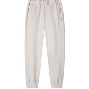 PSALTER诗篇冬宽松显瘦松紧腰肌理收脚运动裤休闲裤