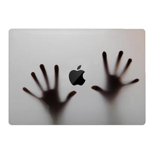 SkinAT 适用于MacBook Pro16/14 M5通透模糊款保护膜 苹果笔记本Air 13/15 M4电脑模糊创意膜 小众艺术感贴膜