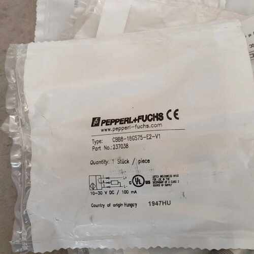 询PF倍加福电容CBB8-18GS75-E2-V1 货号23