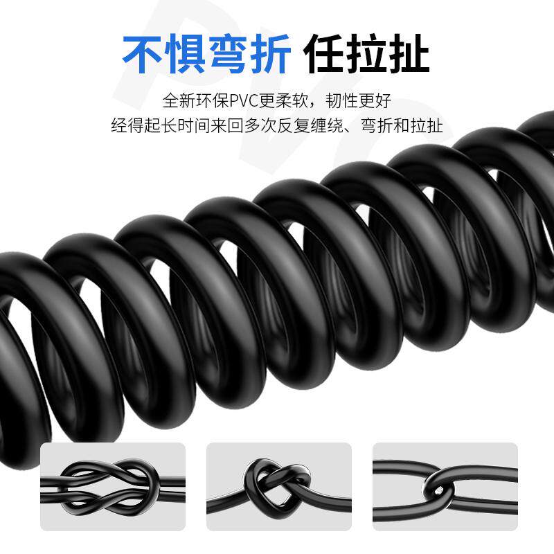 空调专用3芯x1.0 1.5 4国标2.5平方铜芯电线三芯10软线电缆护套线