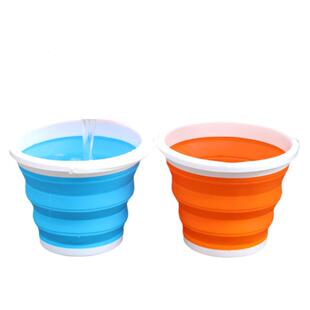 汽车用折叠水桶便携式洗车专用车载可收缩桶户外旅行钓鱼家用加厚