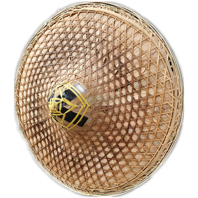 大斗笠防晒复古风包邮纯手工竹编