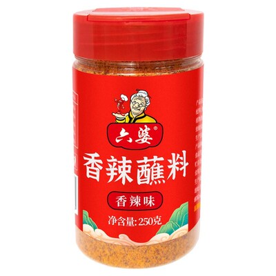 六婆烧烤蘸料250g瓶装