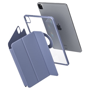 2024款ipadpro保护套ipadair6保护壳11寸磁吸10代720旋转air7苹果2025平板9无笔槽5透明ari4可拆卸13英寸十一