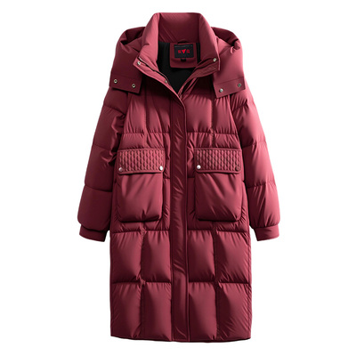 雅鹿新款冬加厚时尚羽绒服