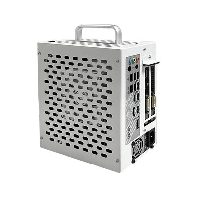 巧美冰激凌itx机箱超级小迷你便携手提17*17主板桌面台式外壳风冷