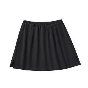 纯棉小屁帘下摆男士叠穿打底加长卫衣遮屁帘开衩裙摆大码秋冬腰带