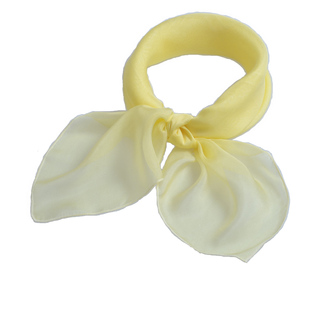 100%桑蚕丝纯色薄款小方巾女士百搭儿童真丝丝巾秋冬围巾韩国纱巾