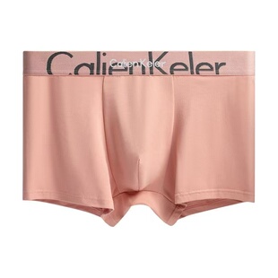 QARIEN&CK男士内裤纯棉男四角裤黑短裤头无痕透气大码抗菌平角裤