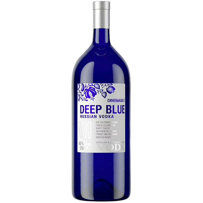 Deepblue伏特加原味蓝色瓶