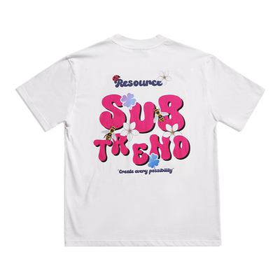 SUBRTREND短袖时尚潮流字母印花