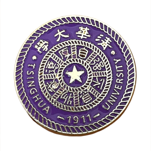 名校校徽胸针金属徽章配饰浙江大学清华北大复旦大学毕业季小礼物