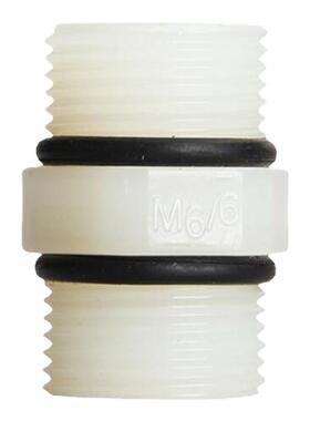 M44 4分外丝对丝接头 2分6分外螺纹净水纯水机前置滤瓶接头M22M66